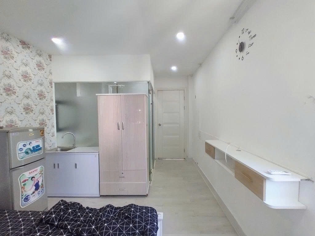 Phòng trọ Studio 20m2 tại PTC House 1 Trần Hưng Đạo - Quận 1 - Phòng ngủ