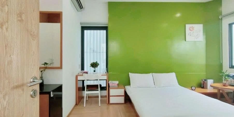 Phòng trọ Studio 25m2 tại PTC House Hoàng Hoa Thám 1 - Bình Thạnh - Phòng ngủ