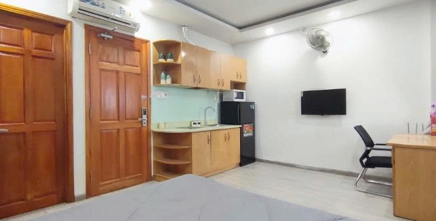 Phòng trọ Studio 20m2 tại PTC House Nguyễn Văn Đậu 1 - Bình Thạnh - Phòng ngủ