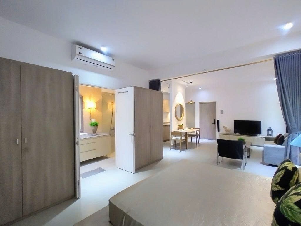 Phòng trọ Studio 68m2 tại PTC House 1 Khánh Hội - Quận 4 - Phòng ngủ