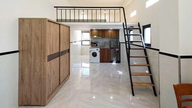 Phòng trọ Duplex 16m2 tại PTC House Mai Văn Vĩnh - Quận 7 - Phòng ngủ