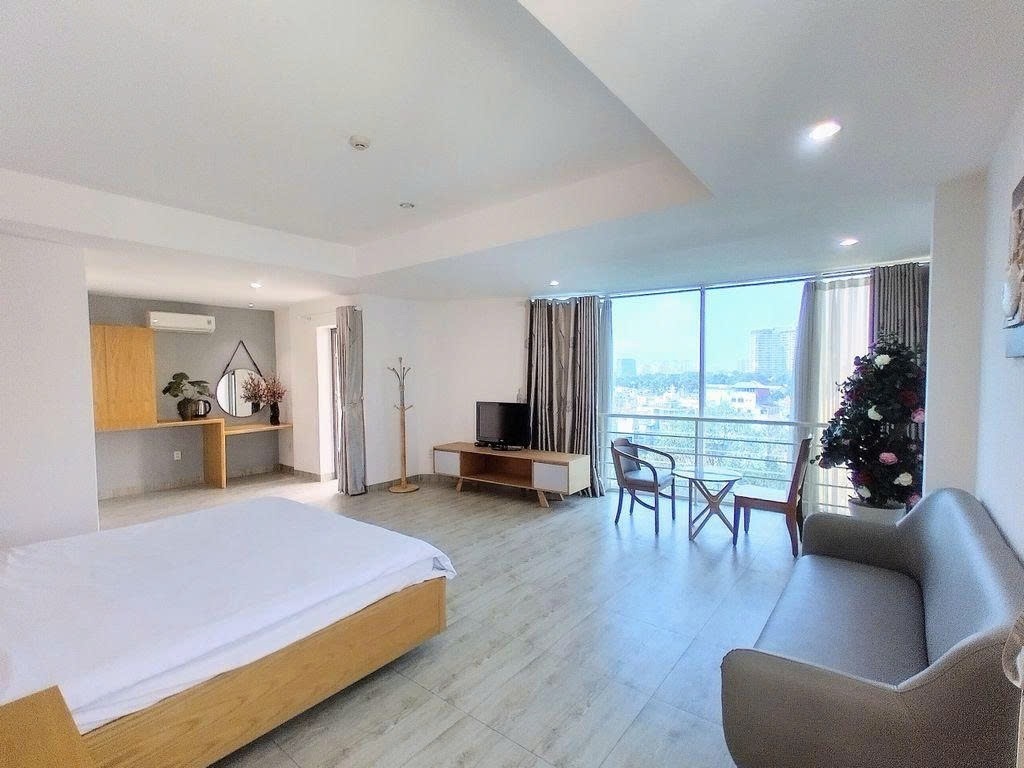 Phòng trọ Studio 30m2 tại PTC House Trần Hưng Đạo - Quận 1 - Phòng ngủ