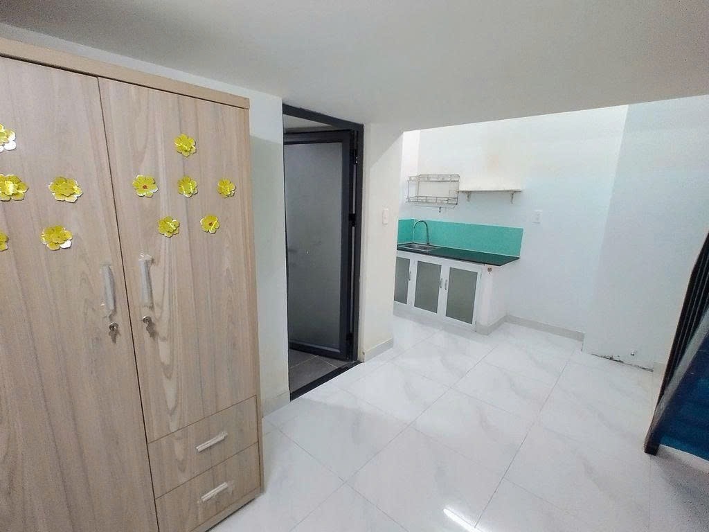 Phòng trọ Duplex 20m2 tại PTC House 1 Cao Thị Chính - Quận 7 - Phòng bếp