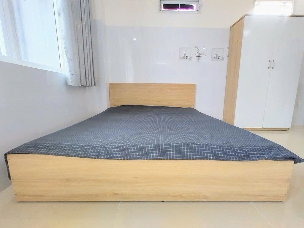 Phòng trọ Studio 20m2 tại Cozrum Lê Văn Thọ - Gò Vấp - Phòng ngủ