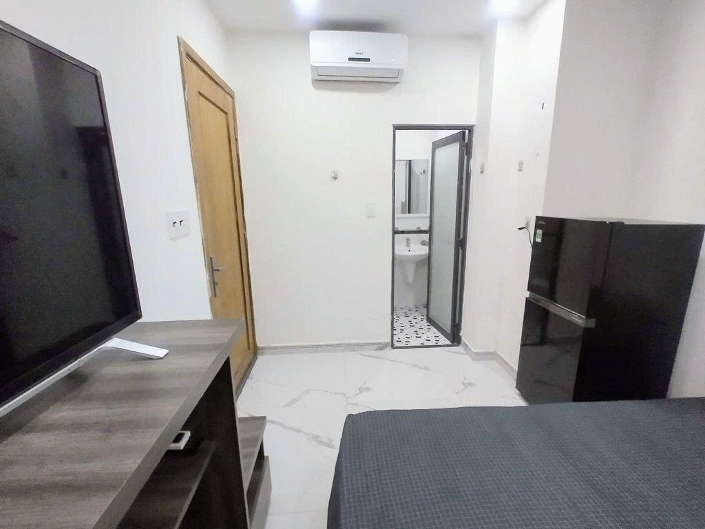 Phòng trọ Studio 18m2 tại PTC House Ba Đình - Quận 8 - Phòng ngủ