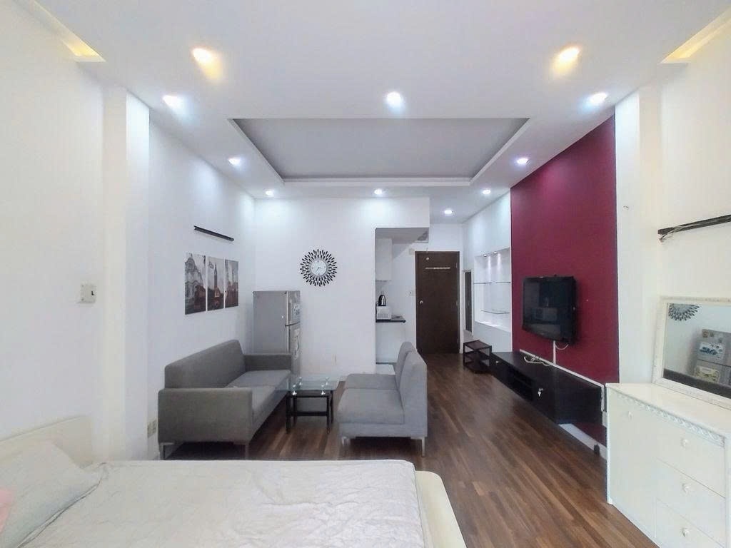 Phòng trọ Studio 30m2 tại PTC House Nguyễn Thị Minh Khai - Quận 3 - Phòng khách