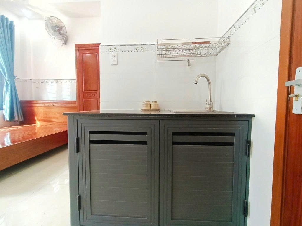 Phòng trọ Studio 25m2 tại PTC House 2 Nguyễn Văn Công - Gò Vấp - Phòng bếp