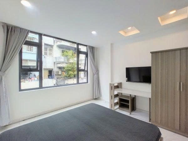 Phòng trọ Studio 20m2 tại PTC House Nguyễn Trãi - Quận 5 - Phòng khách