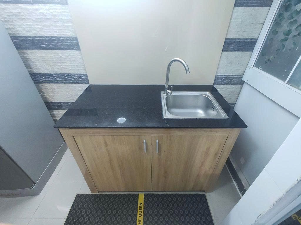 Phòng trọ Studio 25m2 tại PTC House Nguyễn Đình Chiểu - Quận 3 - Phòng bếp