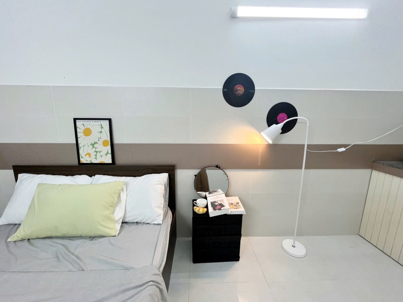 Phòng trọ Studio 25m2 tại LightHouse Quốc lộ 13 - Bình Thạnh - Phòng ngủ