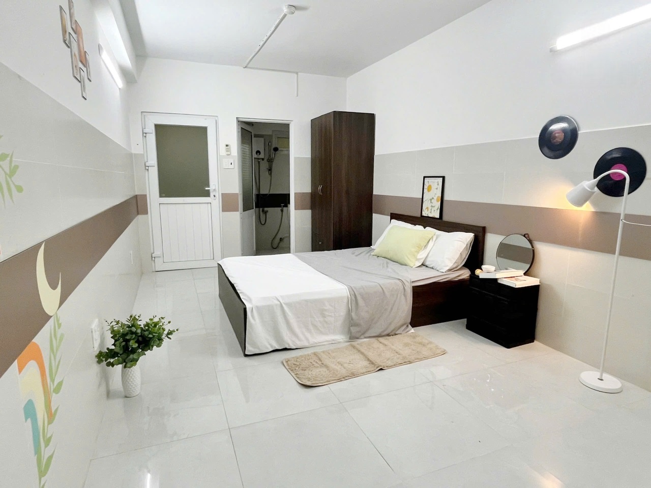 Phòng trọ Studio 25m2 tại LightHouse Quốc lộ 13 - Bình Thạnh - Phòng ngủ