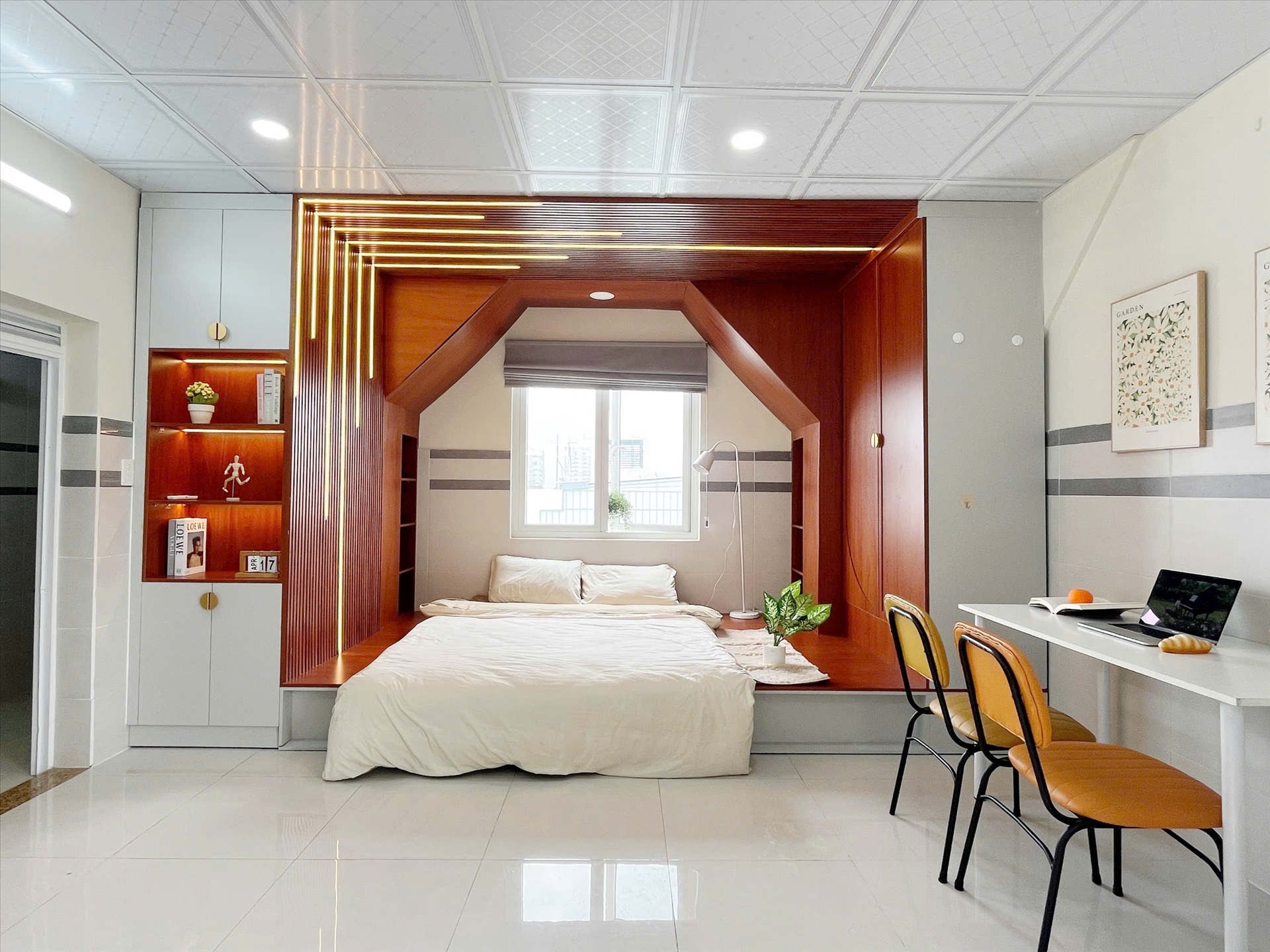 Phòng trọ Studio 35m2 tại LightHouse Đặng Thùy Trâm - Bình Thạnh - Phòng ngủ