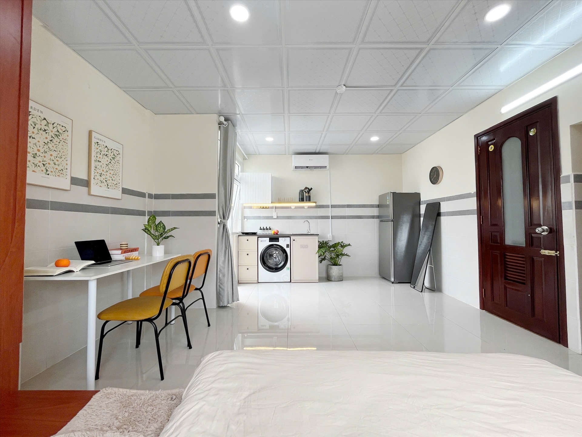 Phòng trọ Studio 35m2 tại LightHouse Đặng Thùy Trâm - Bình Thạnh - Phòng ngủ