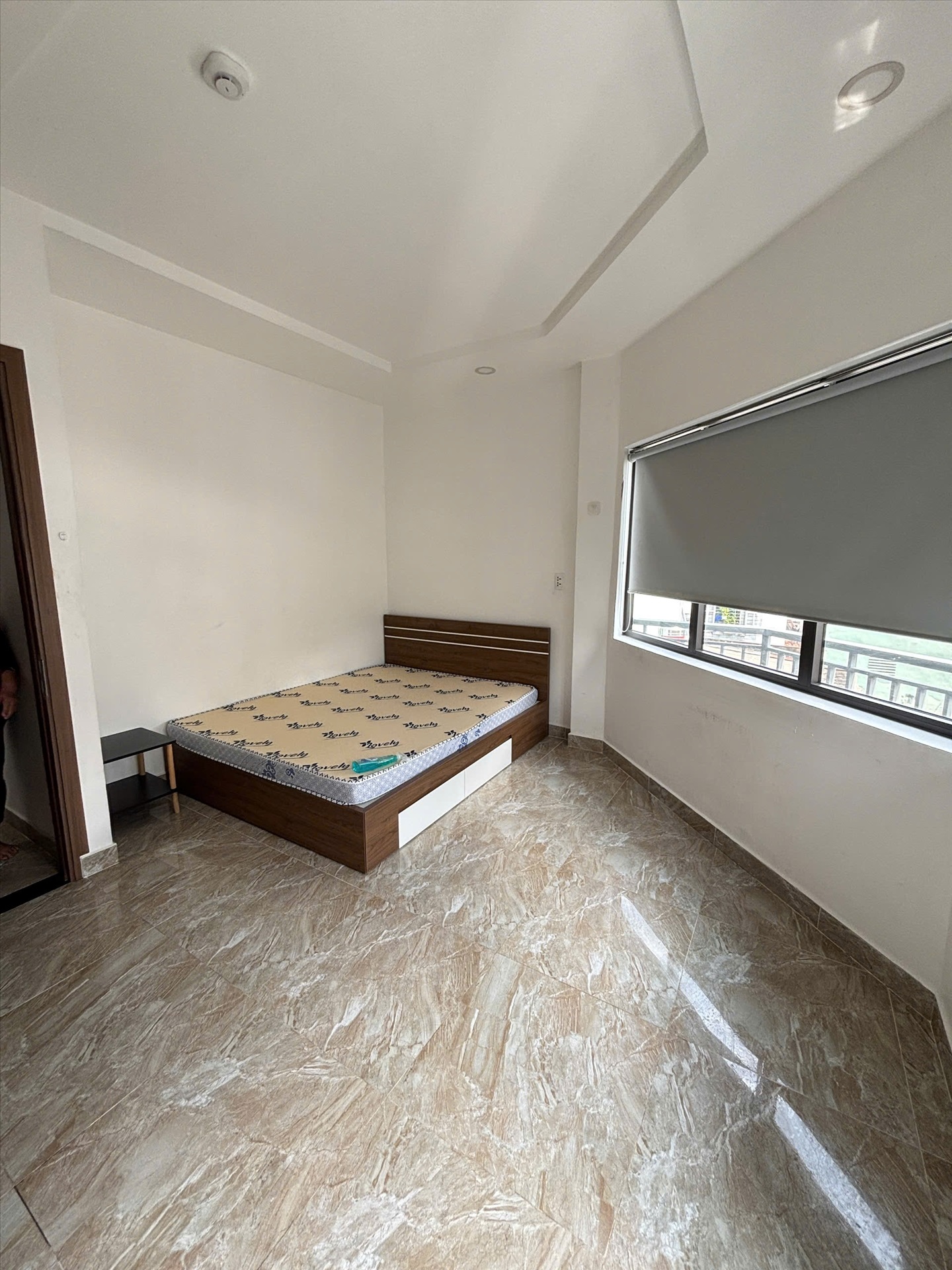 Phòng trọ Studio 25m2 tại Homie House Nguyễn Lâm - Bình Thạnh - Phòng ngủ