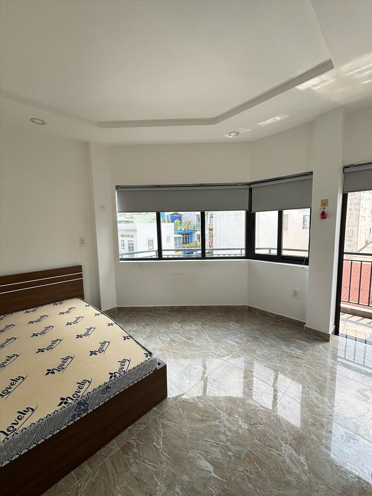 Phòng trọ Studio 25m2 tại Homie House Nguyễn Lâm - Bình Thạnh - Phòng ngủ