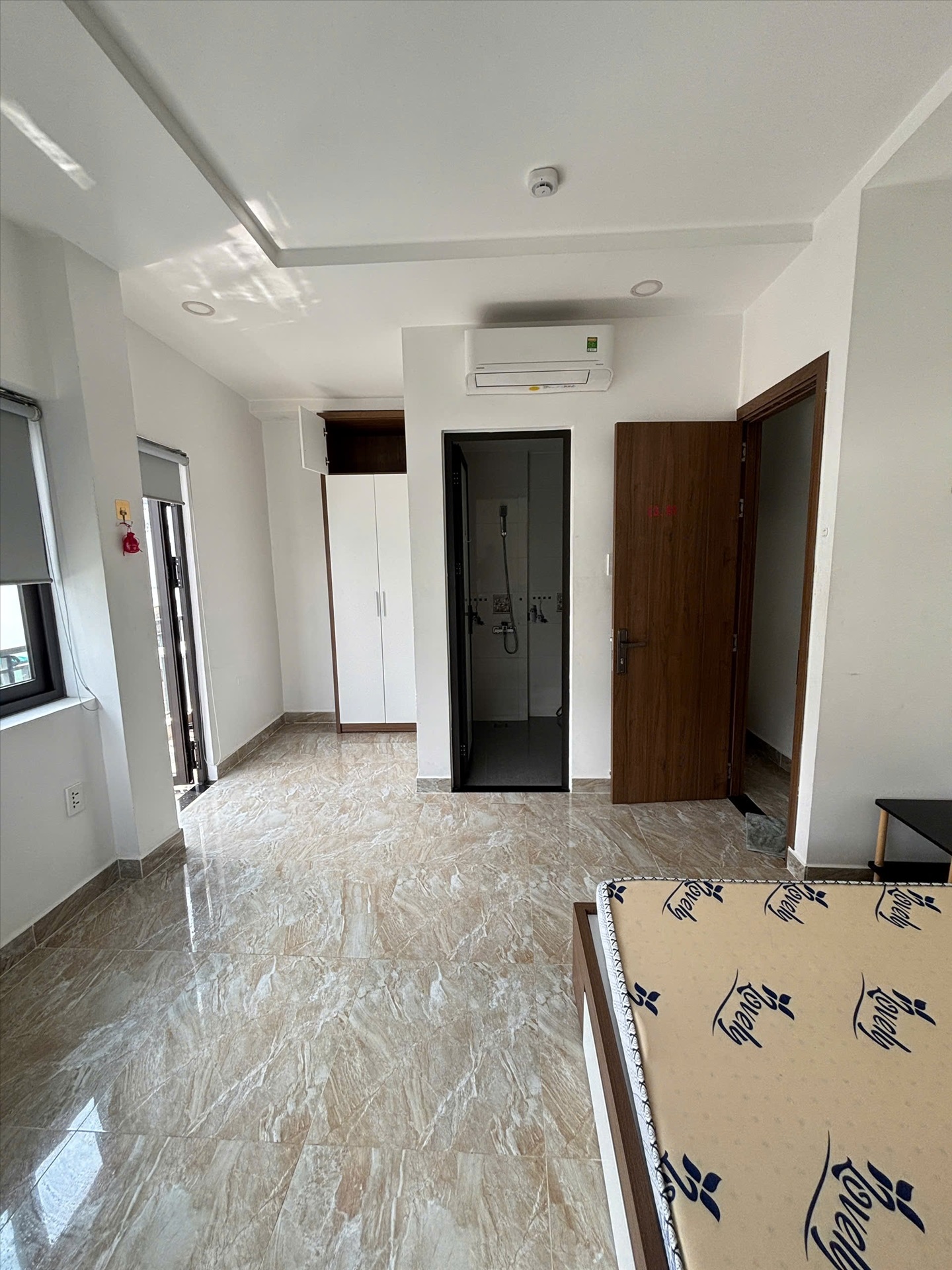 Phòng trọ Studio 25m2 tại Homie House Nguyễn Lâm - Bình Thạnh - Phòng ngủ