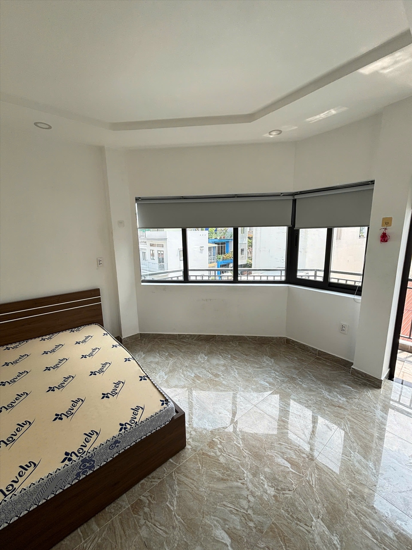 Phòng trọ Studio 25m2 tại Homie House Nguyễn Lâm - Bình Thạnh - Phòng ngủ
