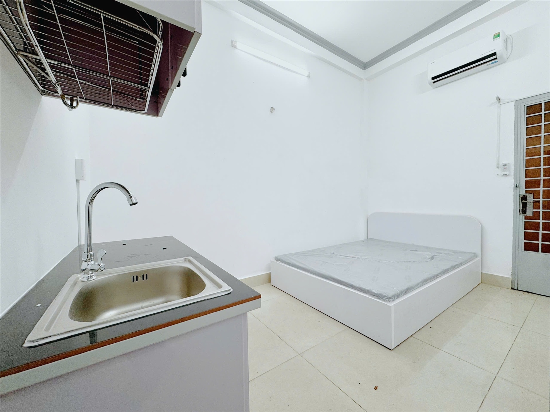 Phòng trọ Studio 25m2 tại UD House Nguyễn Văn Đậu - Bình Thạnh - Phòng ngủ