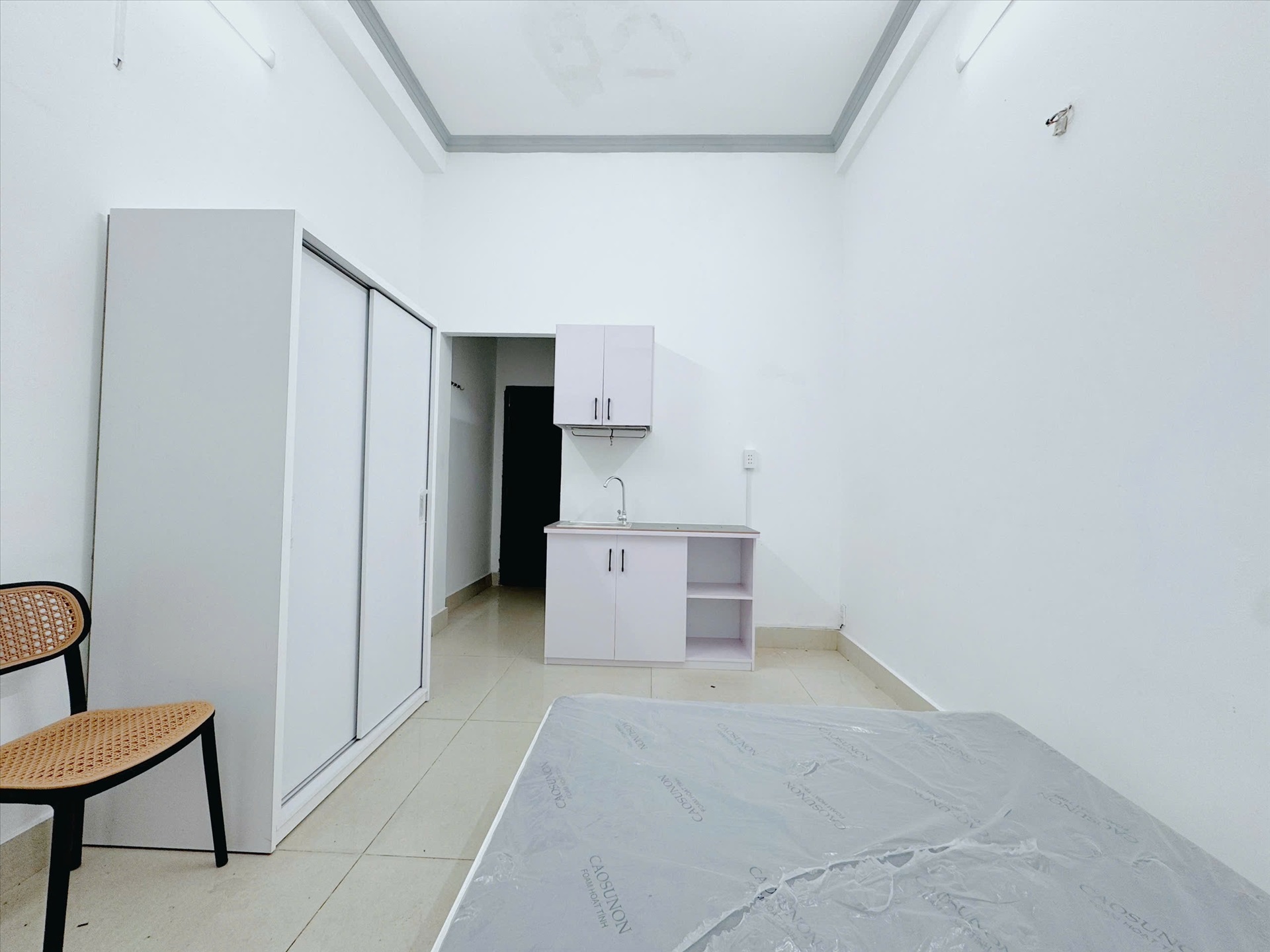 Phòng trọ Studio 25m2 tại UD House Nguyễn Văn Đậu - Bình Thạnh - Phòng ngủ