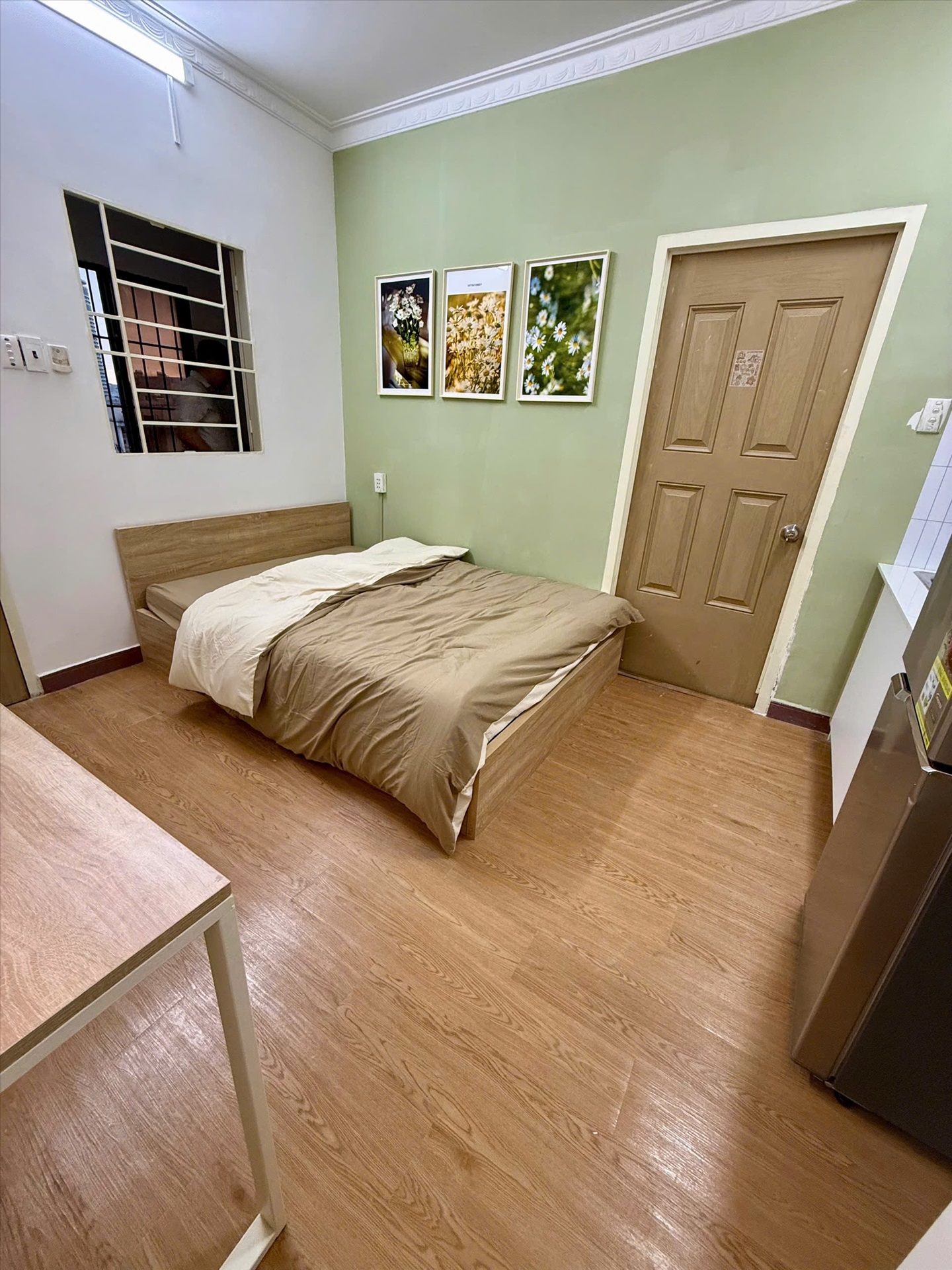 Phòng trọ Studio 25m2 tại CN House Nguyễn Hữu cảnh - Bình Thạnh - Phòng ngủ