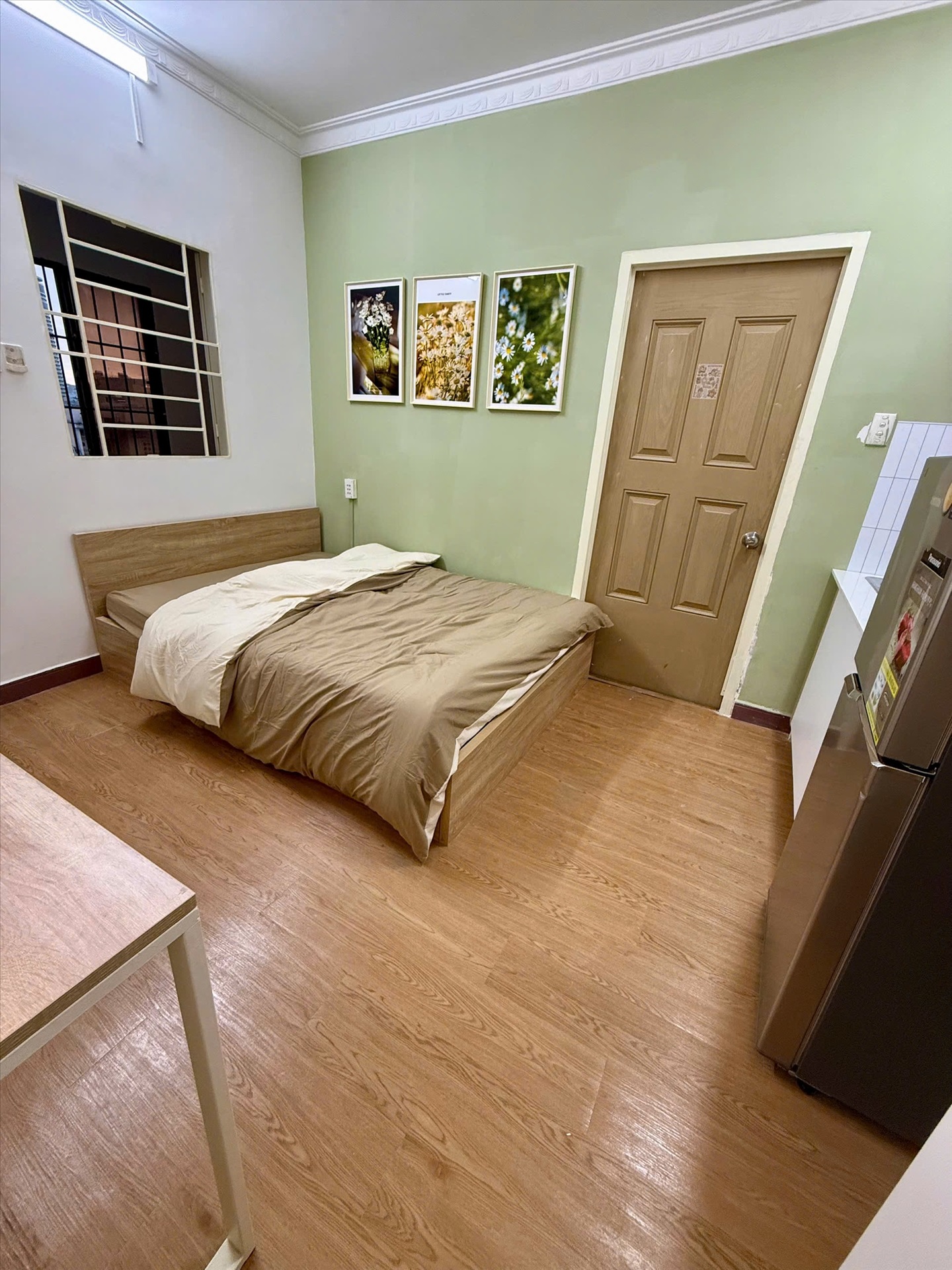 Phòng trọ Studio 25m2 tại CN House Nguyễn Hữu cảnh - Bình Thạnh - Phòng ngủ