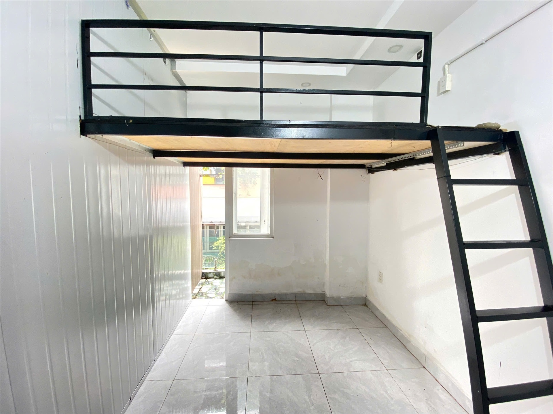 Phòng trọ Duplex 20m2 tại AH House Phạm Ngũ Lão - Gò Vấp - Phòng ngủ