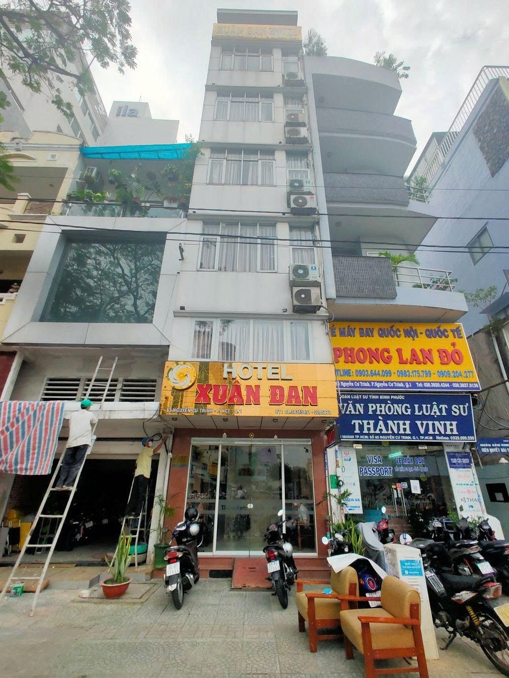 Phòng trọ PTC House Nguyễn Cư Trinh - Quận 1 - Toàn cảnh tòa nhà (*)