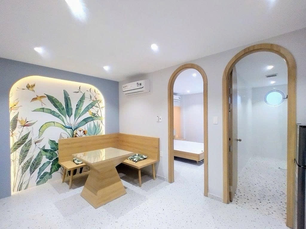 Phòng trọ 1 Phòng ngủ 40m2 tại PTC House 4 Lê Văn Sỹ - Quận 3 - Phòng khách