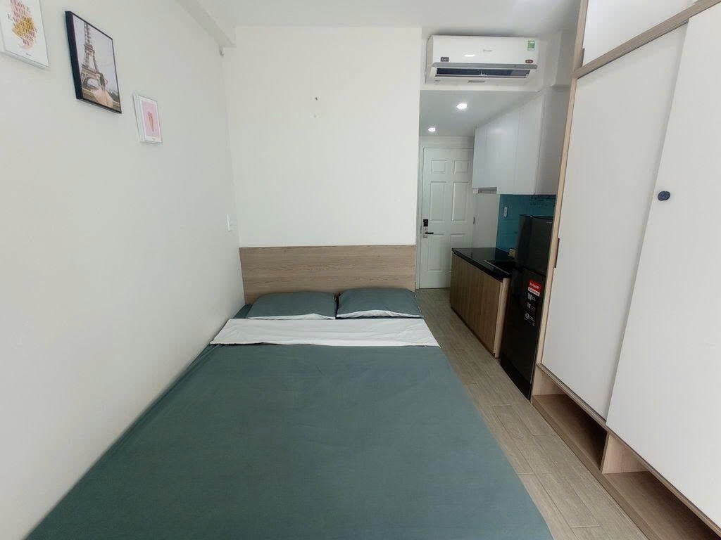 Phòng trọ Studio 15m2 tại PTC House Hưng Gia 5 - Quận 7 - Phòng ngủ