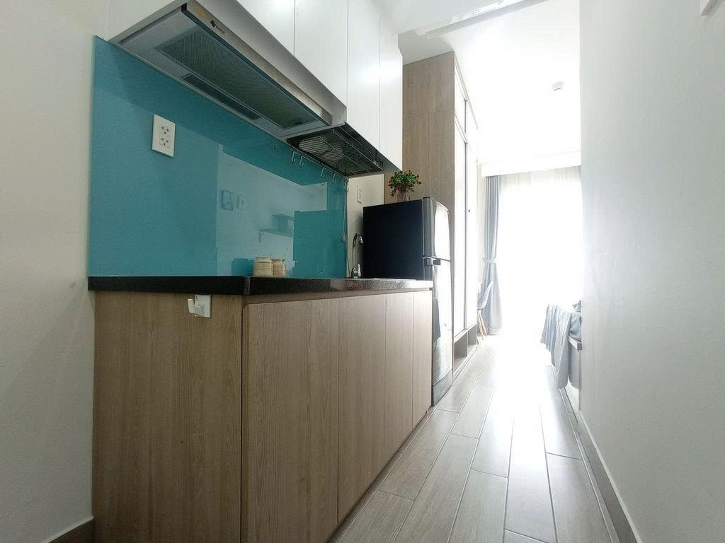 Phòng trọ Studio 15m2 tại PTC House Hưng Gia 5 - Quận 7 - Phòng bếp