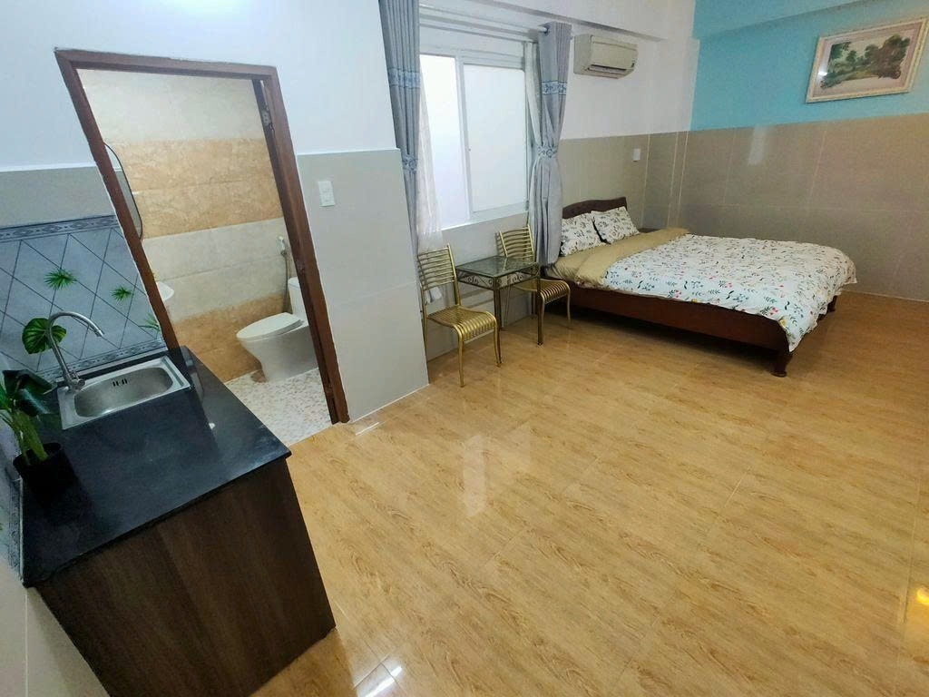 Phòng trọ Studio 20m2 tại PTC House Đường 3/2 - Quận 10 - Phòng khách