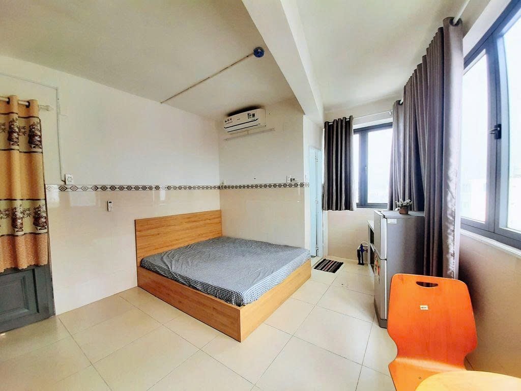 Phòng trọ Studio 20m2 tại PTC House Đường Tân Mỹ - Quận 7 - Phòng ngủ