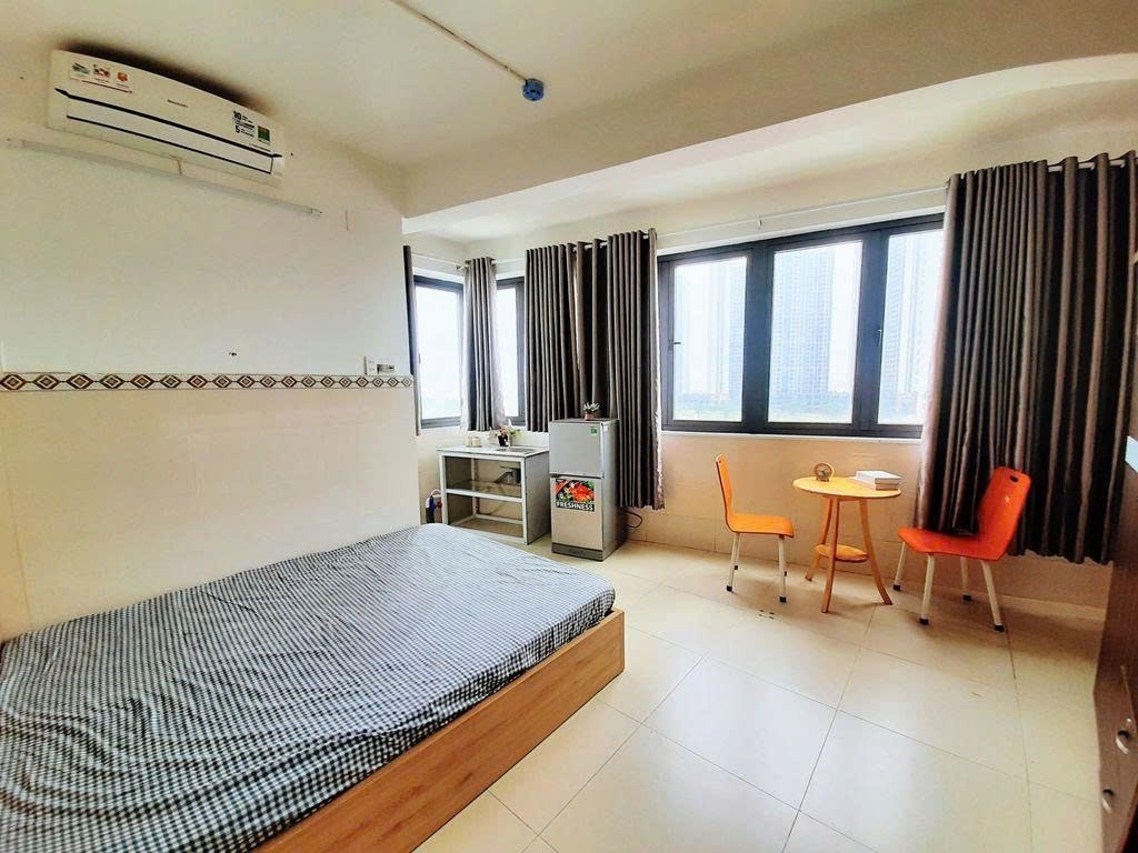 Phòng trọ Studio 20m2 tại PTC House Đường Tân Mỹ - Quận 7 - Phòng ngủ