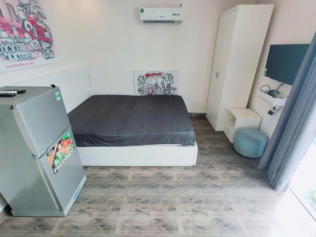 Phòng trọ Studio 25m2 tại PTC House Đinh Công Tráng - Quận 1 - Phòng ngủ
