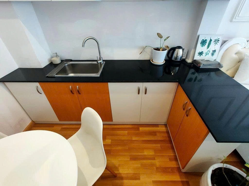 Phòng trọ Studio 35m2 tại PTC House 1 Nguyễn Thị Minh Khai - Quận 3 - Phòng bếp