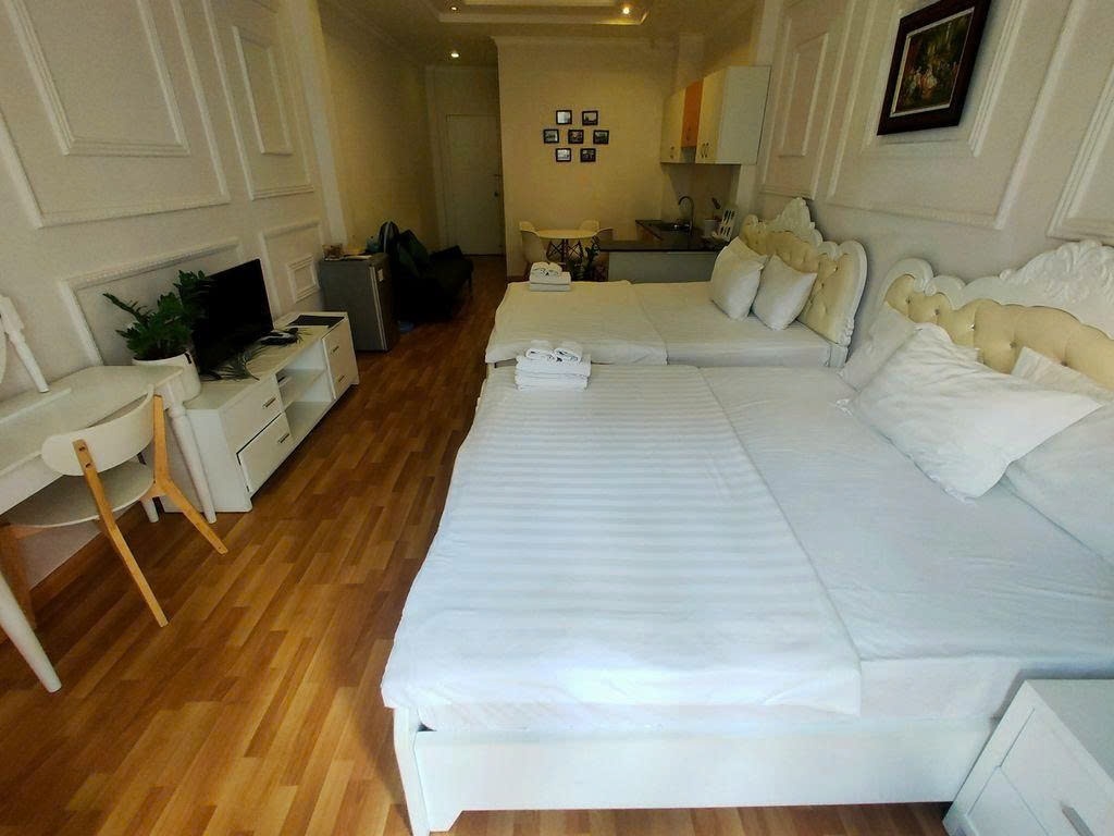 Phòng trọ Studio 35m2 tại PTC House 1 Nguyễn Thị Minh Khai - Quận 3 - Phòng ngủ