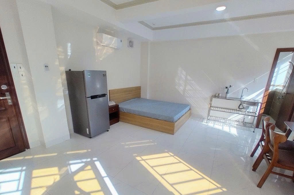 Phòng trọ Studio 20m2 tại PTC House Đường số 9 - Quận 7 - Phòng ngủ