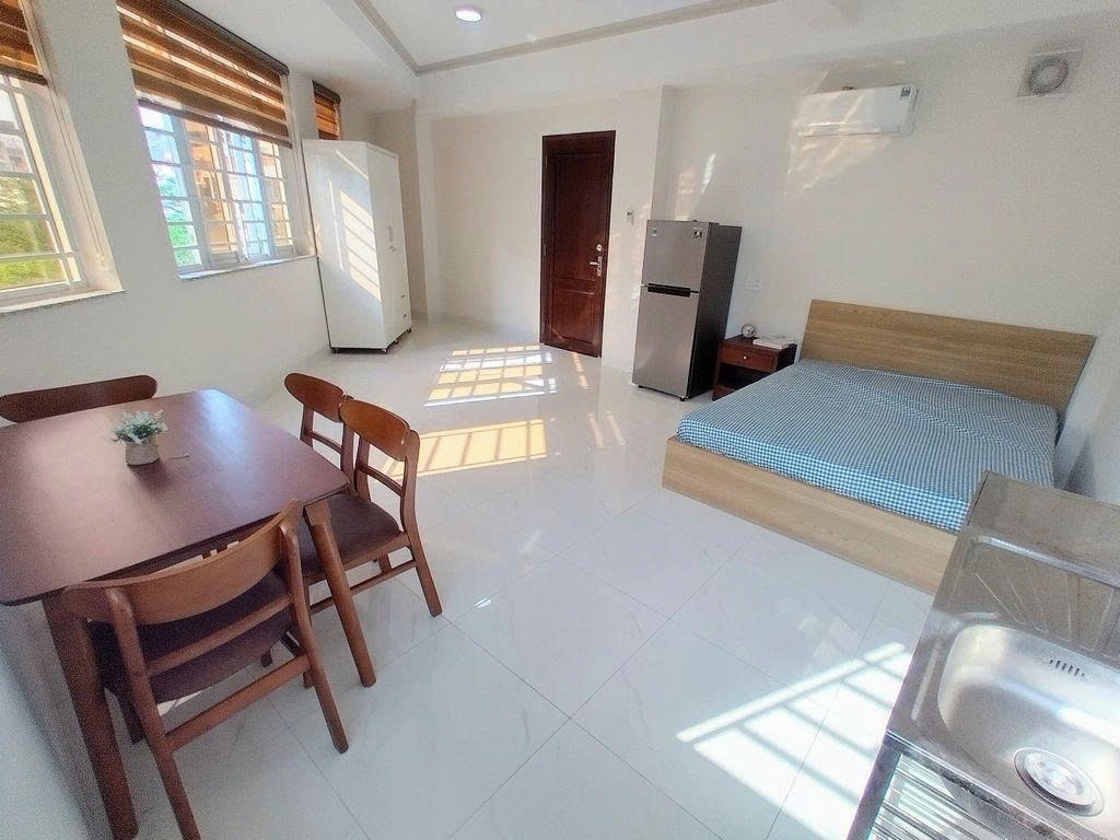 Phòng trọ Studio 20m2 tại PTC House Đường số 9 - Quận 7 - Phòng ngủ