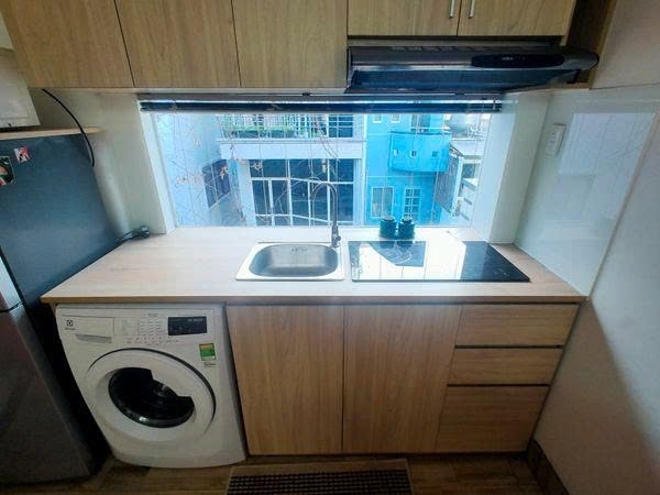 Phòng trọ Studio 30m2 tại PTC House Đường số 5 Cư xá Đô Thành - Quận 3 - Phòng bếp