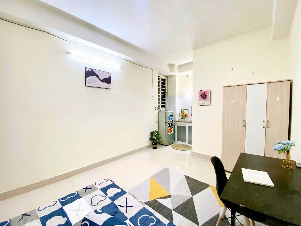 Phòng trọ Studio 20m2 tại Roomy Home Cộng Hòa - Tân Bình - Phòng ngủ