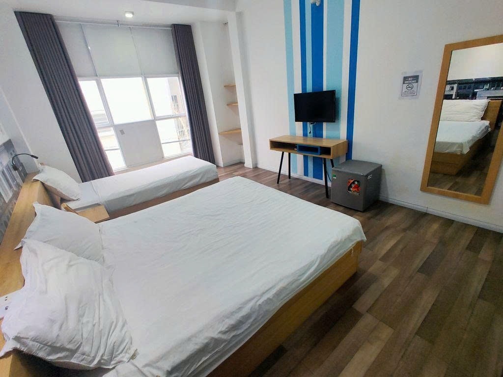 Phòng trọ Studio 30m2 tại PTC House Cống Quỳnh - Quận 1 - Phòng ngủ