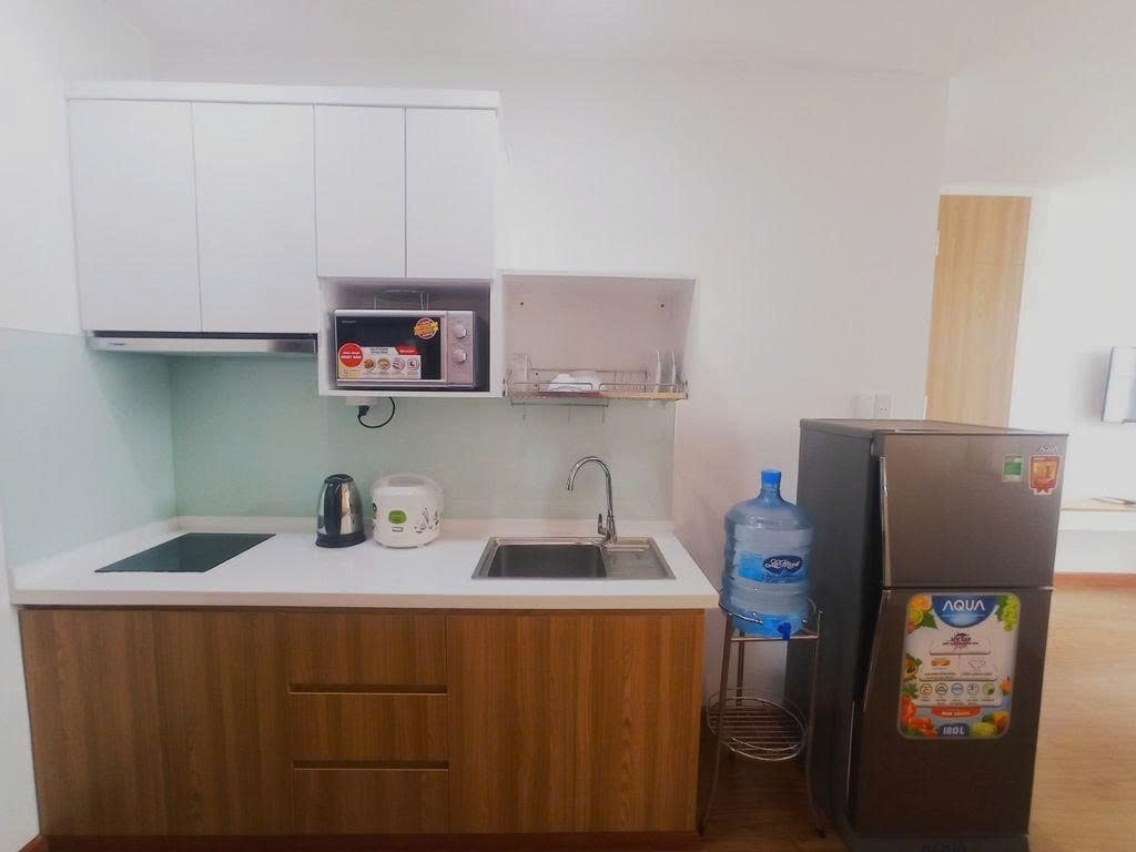 Phòng trọ Studio 25m2 tại PTC House Trần Cao Vân - Quận 3 - Phòng bếp