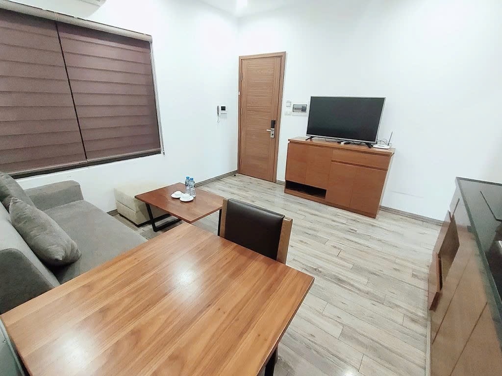 Phòng trọ 1 Phòng ngủ 40m2 tại PTC House Yên Lãng  - Đống Đa - Phòng khách