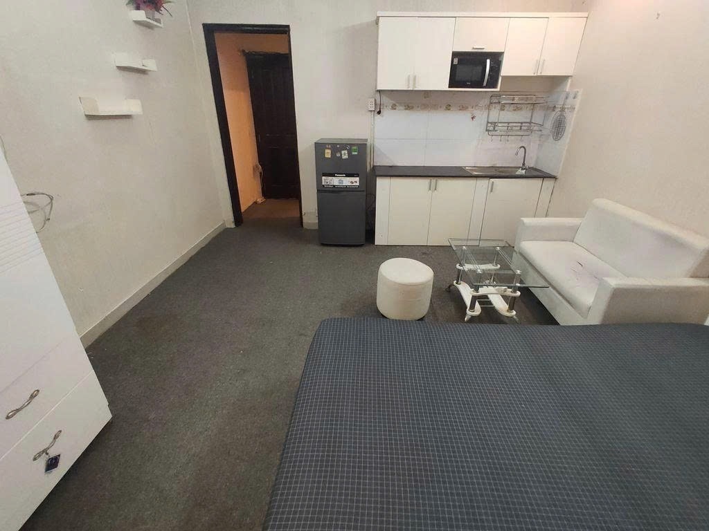 Phòng trọ Studio 20m2 tại PTC House Cách Mạng Tháng 8 - Quận 10 - Phòng ngủ