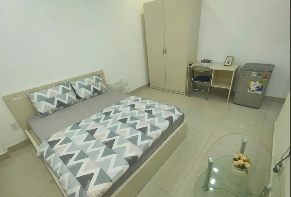 Phòng trọ Studio 25m2 tại PTC House Thành Thái - Quận 10 - Phòng ngủ