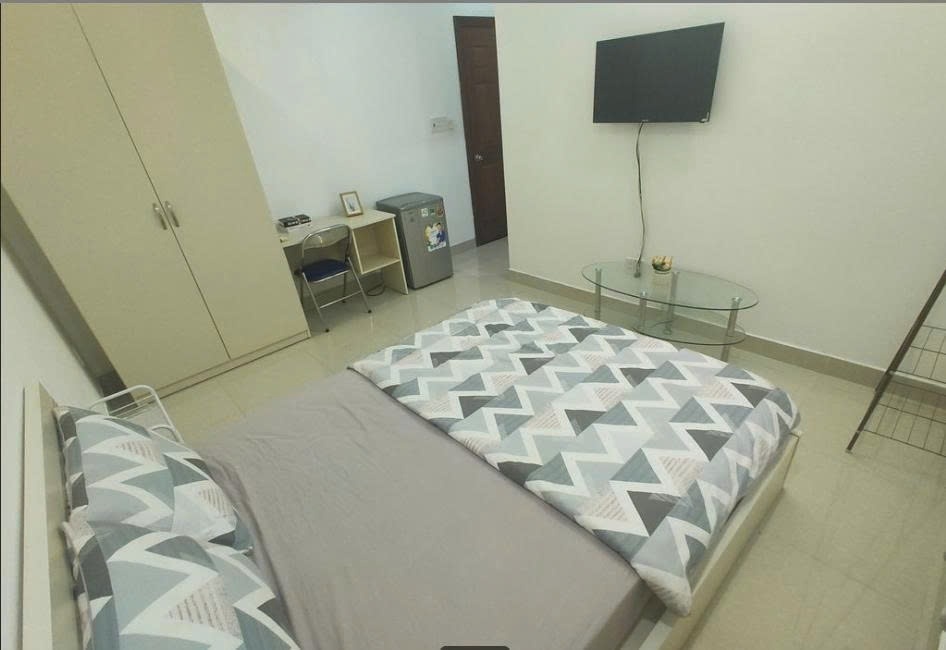 Phòng trọ Studio 25m2 tại PTC House Thành Thái - Quận 10 - Phòng ngủ