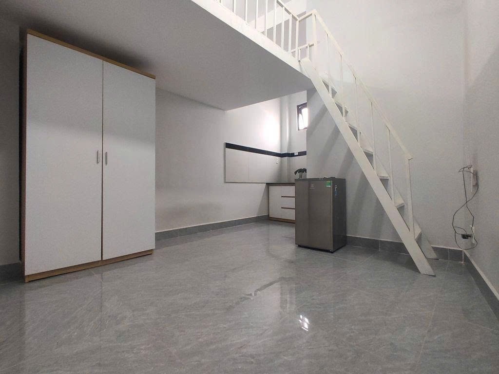 Phòng trọ Duplex 20m2 tại PTC House Nguyễn Du - Gò Vấp - Phòng khách