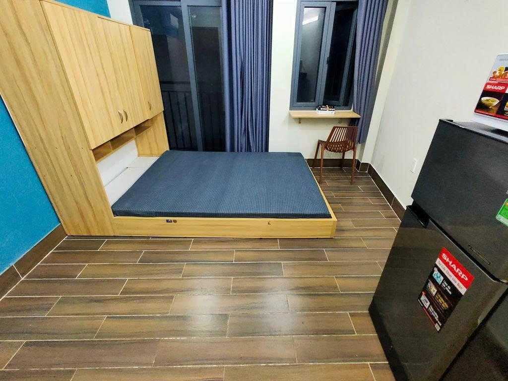 Phòng trọ Studio 15m2 tại PTC House Thích Bửu Đăng - Gò Vấp - Phòng ngủ