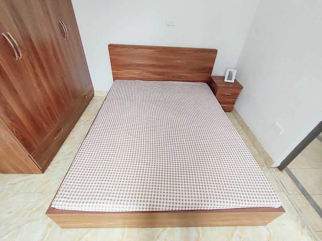 Phòng trọ Studio 30m2 tại PTC House Phương Mai - Đống Đa  - Phòng ngủ