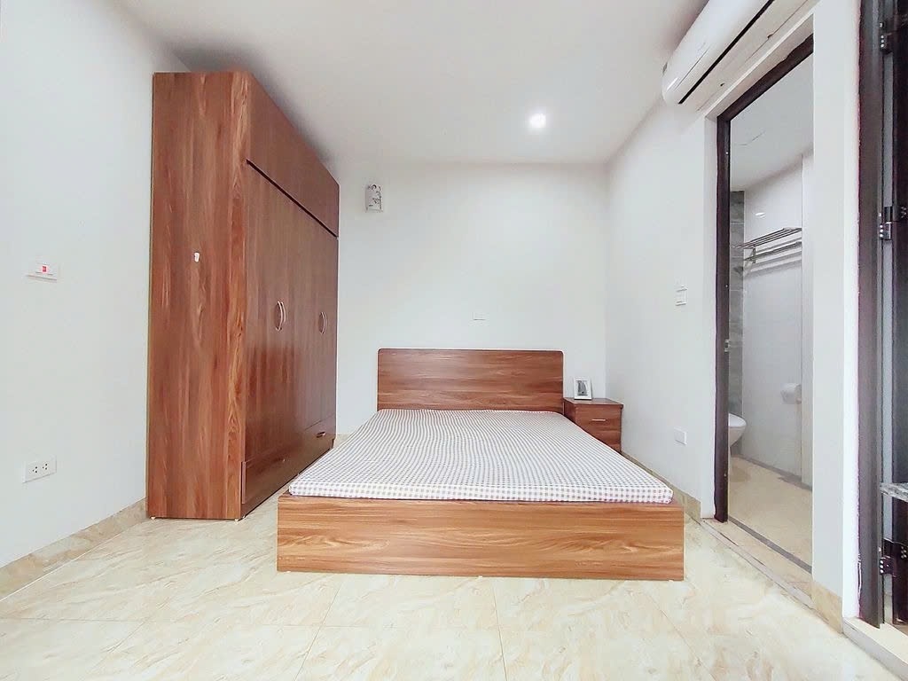 Phòng trọ Studio 30m2 tại PTC House Phương Mai - Đống Đa  - Phòng ngủ